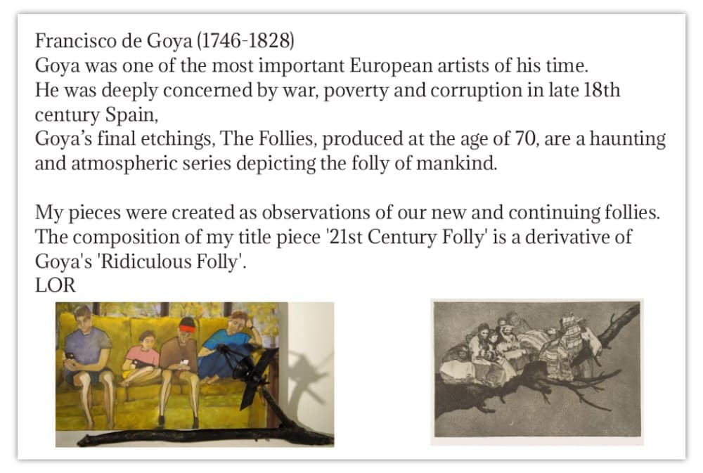 Goya, a historical connection